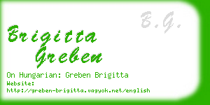 brigitta greben business card